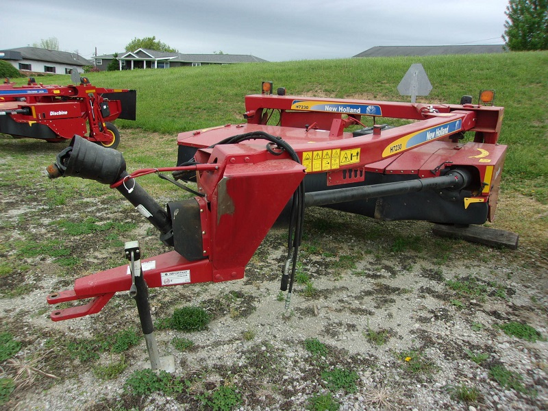 used new holland h7230 discbine for sale at baker and sons equipment in ohio
