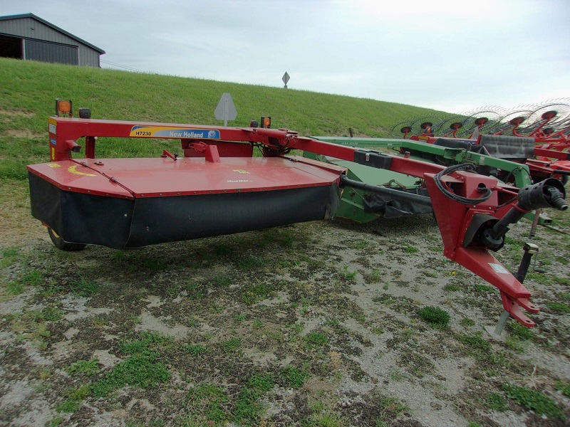 used new holland h7230 disc mower conditioner for sale at baker & sons in ohio
