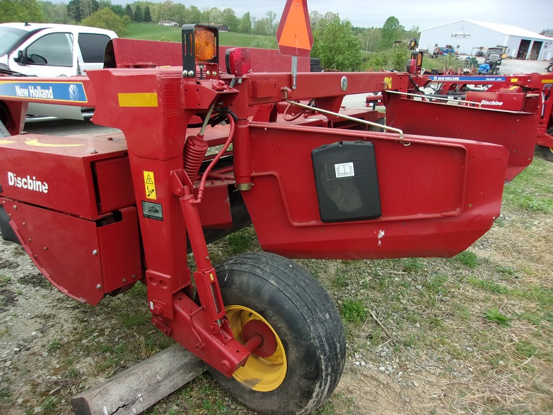 used new holland h7230 disc mower conditioner for sale at baker & sons equipment in ohio