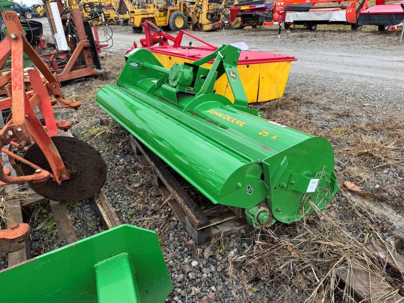 Used John Deere 25A flail mower for sale at Baker and Sons in Ohio