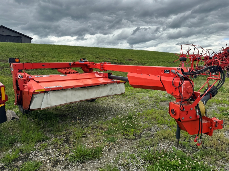 Used Kuhn FC243TG disc mower conditioner for sale at Baker & Sons Equipment in Ohio