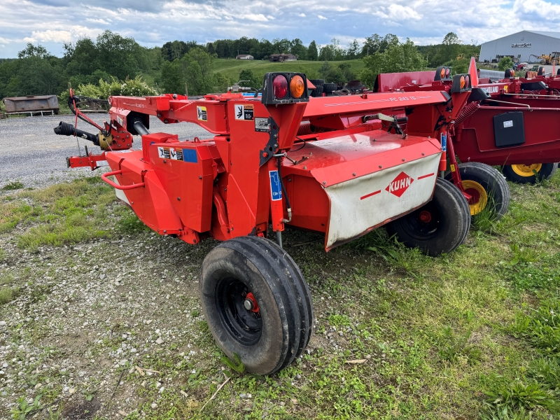 Used Kuhn FC243TG disc mower conditioner for sale at Baker & Sons Equipment in Ohio