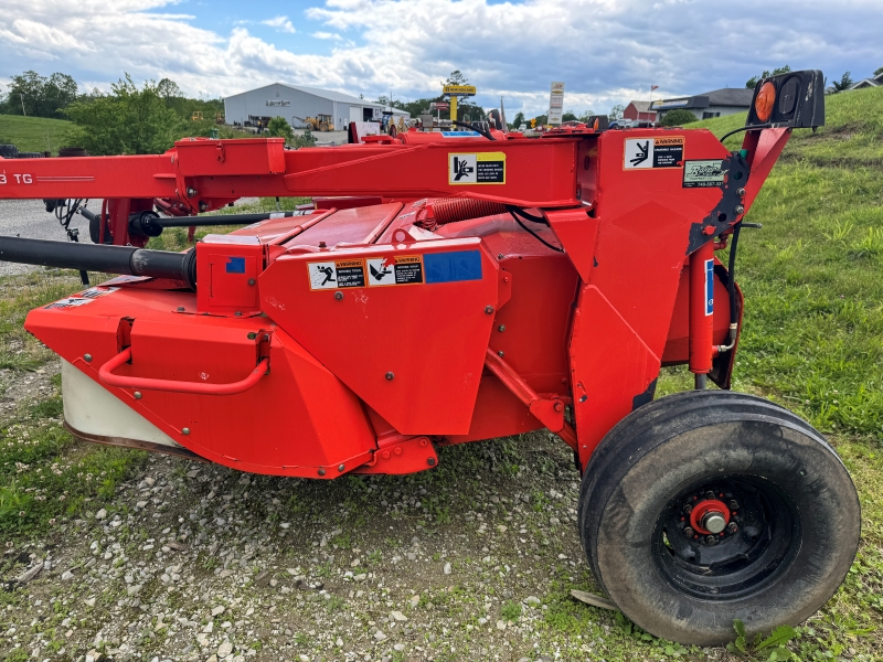 Used Kuhn FC243TG disc mower conditioner for sale at Baker & Sons Equipment in Ohio