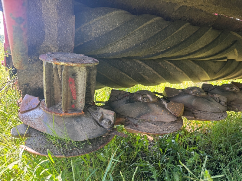 2022 New Holland 210R disc mower conditioner for sale at Baker and Sons in Ohio