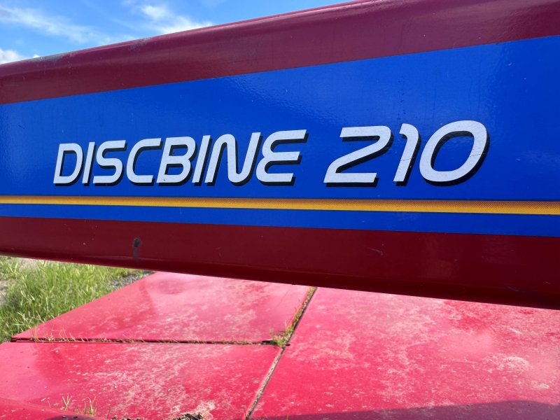 2022 New Holland 210R disc mower conditioner for sale at Baker and Sons in Ohio