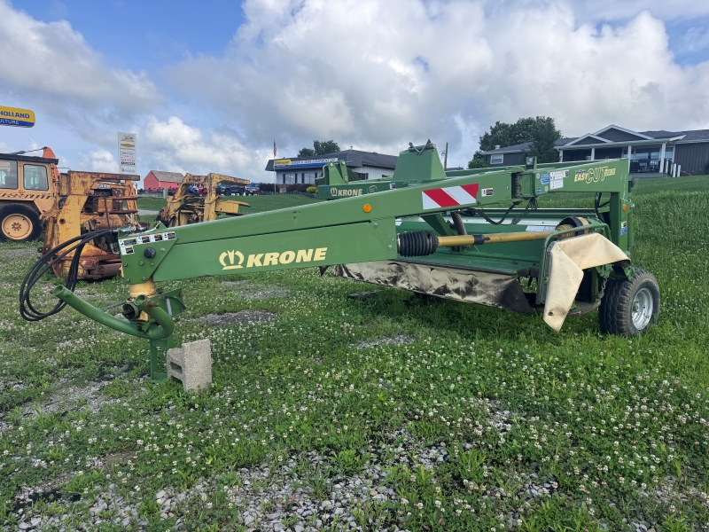 2010 Krone EC3200CV disc mower conditioner for sale at Baker and Sons in Ohio