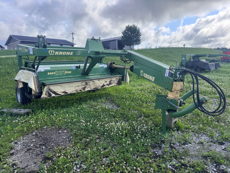 2010 Krone EC3200CV discbine is for sale at Baker and Sons Equipment in Ohio
