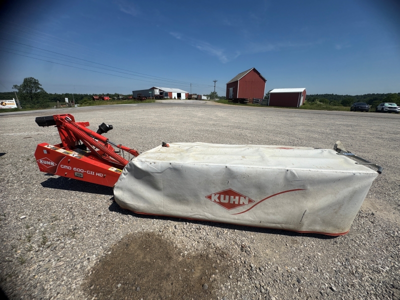 2012 Kuhn GMD600GIIHD disc mower for sale at Baker & Sons Equipment in Ohio