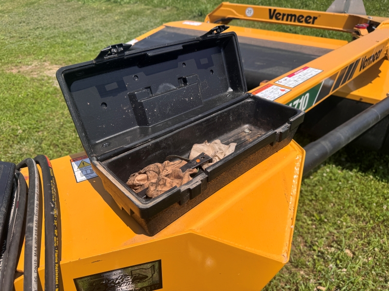 2023 Vermeer TM710 disc mower for sale at Baker and Sons in Ohio