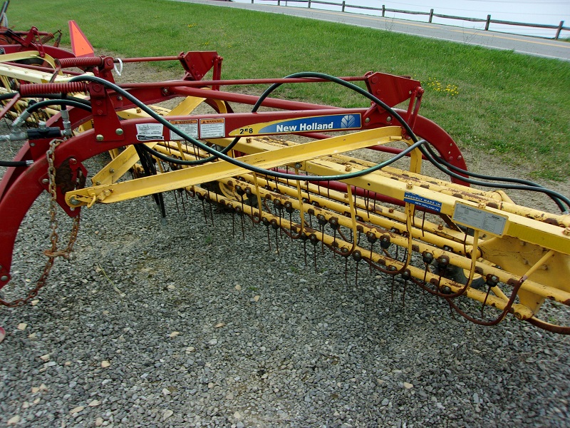 used New Holland 258 rake in stock at Baker and Sons Equipment in Lewisville, Ohio
