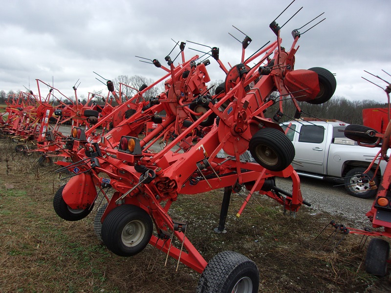 used kuhn gf8702tgii tedder for sale at baker and sons equipment in ohio