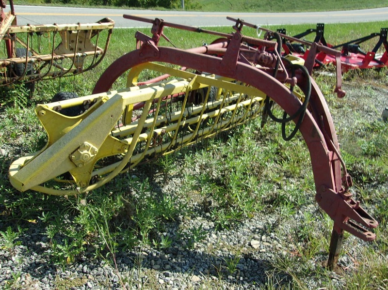 used new holland 256 hay rake in stock at baker and sons equipment in ohio