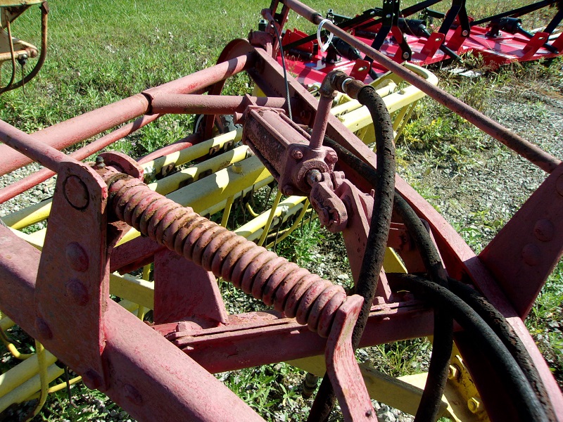 used New Holland 258 rake in stock at Baker and Sons Equipment in Lewisville, Ohio