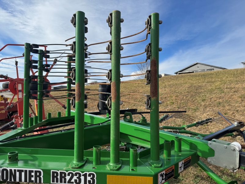 Used Frontier RR2313 rotary rake in stock at Baker and Sons Equipment in Ohio