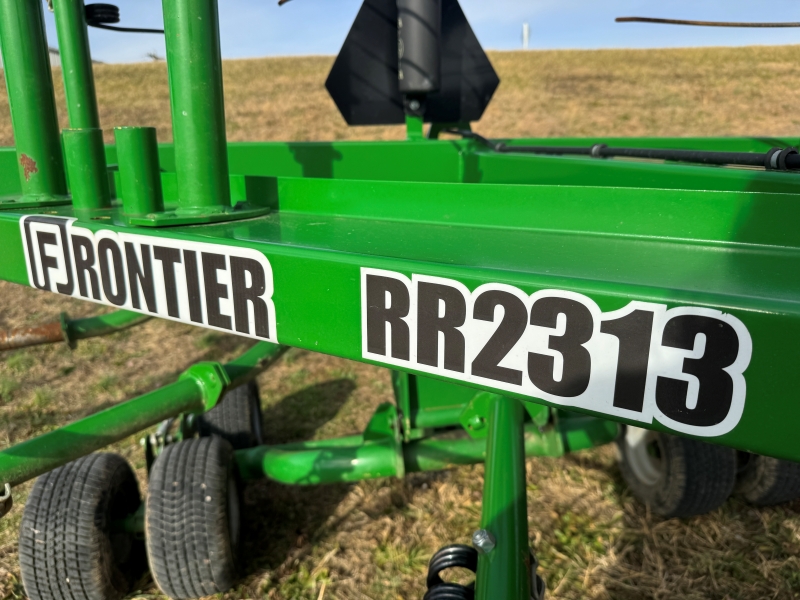 Used Frontier RR2313 rotary rake in stock at Baker and Sons Equipment in Ohio
