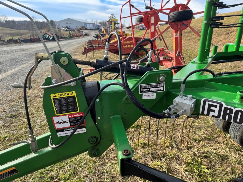 Used Frontier RR2313 rotary rake in stock at Baker and Sons Equipment in Ohio