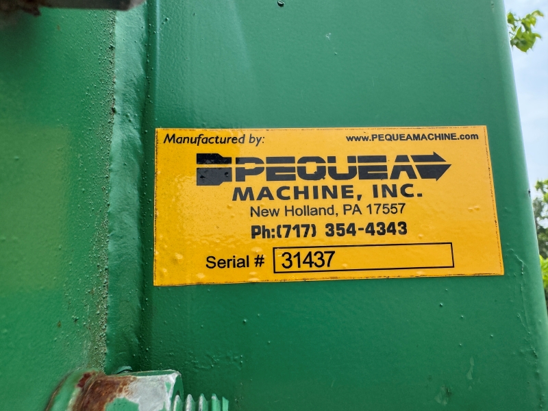 Used Pequea 1720HD rake in stock at Baker and Sons Equipment in Ohio