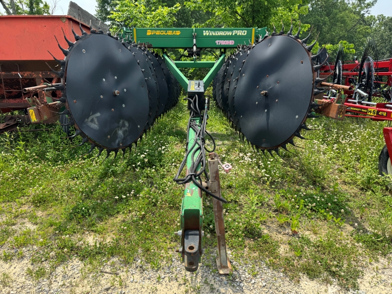 Used Pequea 1720HD rake in stock at Baker and Sons Equipment in Ohio