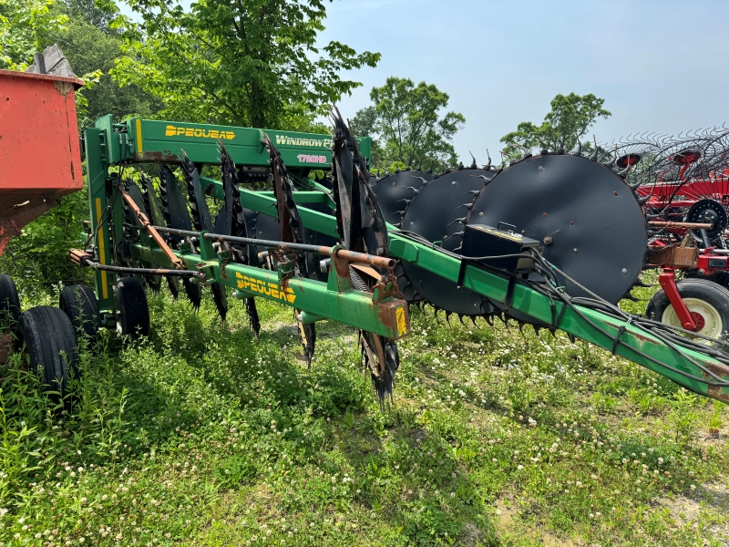 Used Pequea 1720HD rake in stock at Baker and Sons Equipment in Ohio
