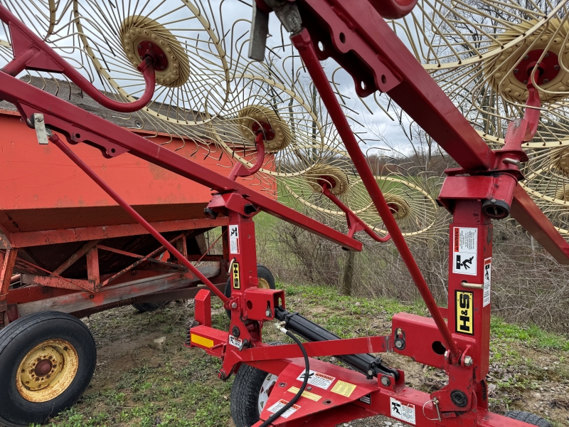 Used H & S CR10 rake for sale at Baker & Sons Equipment in Ohio