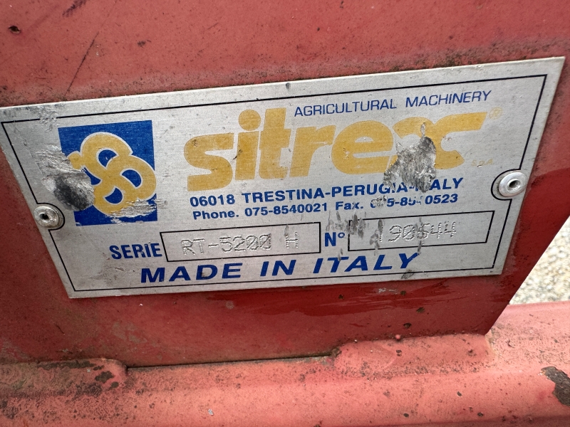 Used Sitrex RT5200 tedder in stock at Baker & Sons Equipment in Ohio