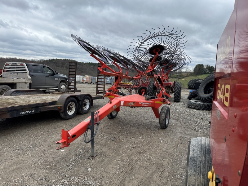 Used Kuhn SR110GII rake for sale at Baker & Sons Equipment in Ohio