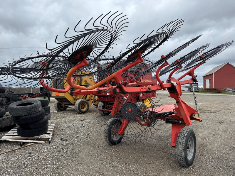 Used Kuhn SR110GII rake for sale at Baker & Sons Equipment in Ohio