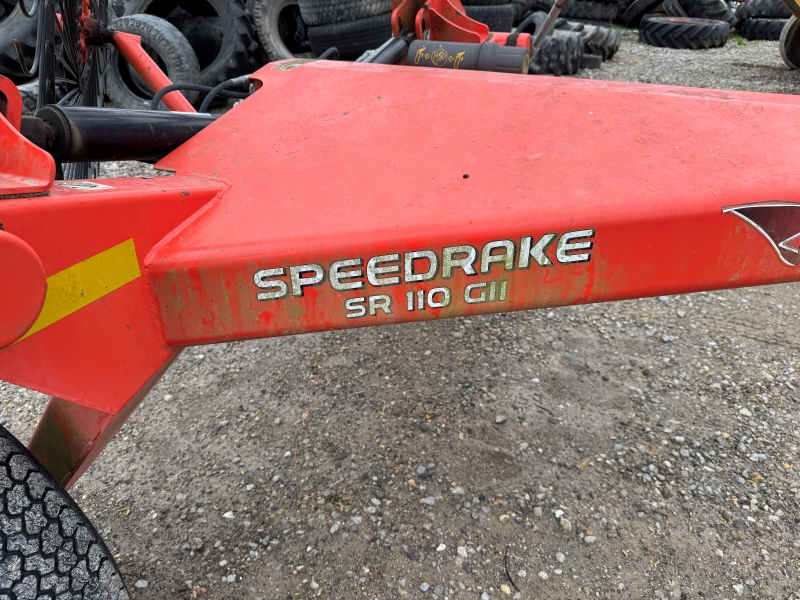 Used Kuhn SR110GII rake for sale at Baker & Sons Equipment in Ohio