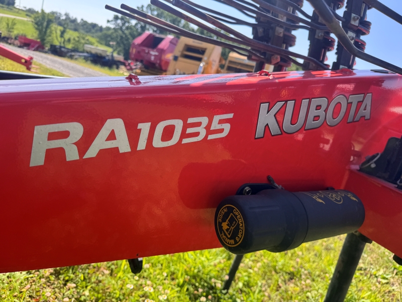 2017 Kubota RA1035 rake for sale at Baker & Sons Equipment in Ohio