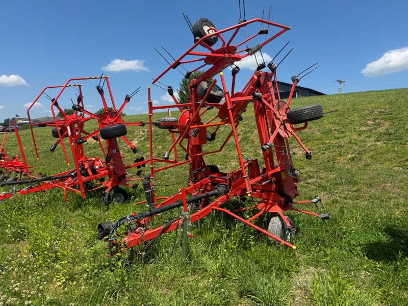 2021 Kuhn GF7802THA tedder at Baker & Sons Equipment in Ohio
