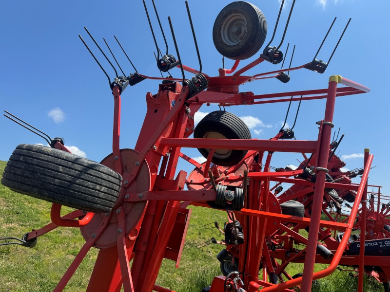 2021 Kuhn GF7802THA tedder at Baker & Sons Equipment in Ohio