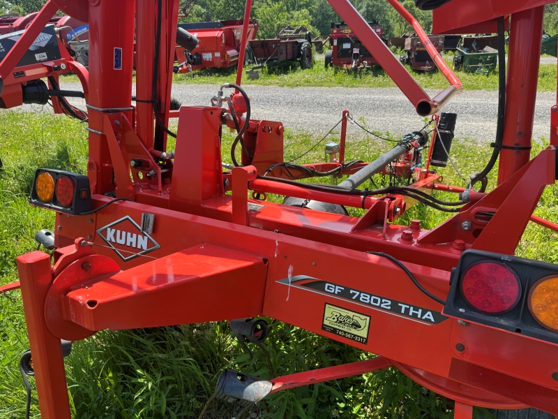 2021 Kuhn GF7802THA tedder at Baker & Sons Equipment in Ohio