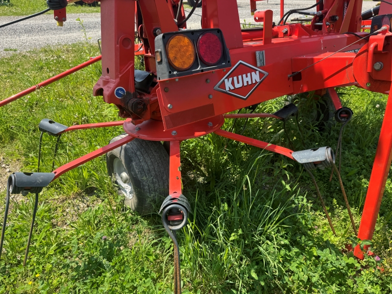2021 Kuhn GF7802THA tedder at Baker & Sons Equipment in Ohio