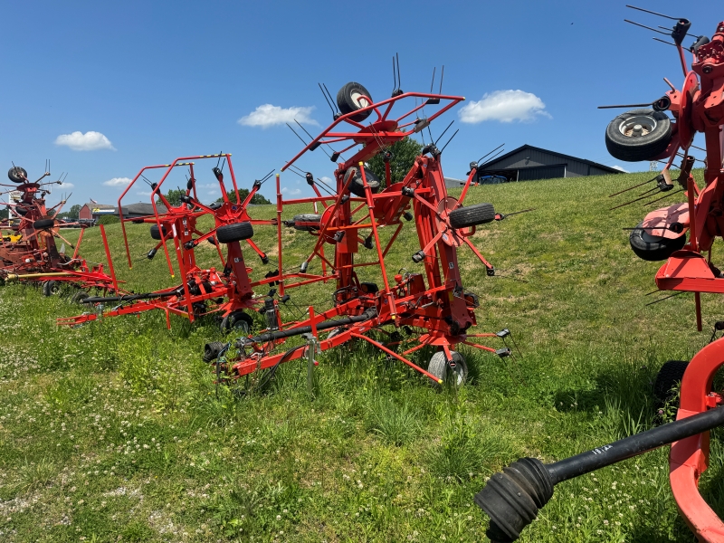 2021 Kuhn GF7802THA tedder at Baker & Sons Equipment in Ohio