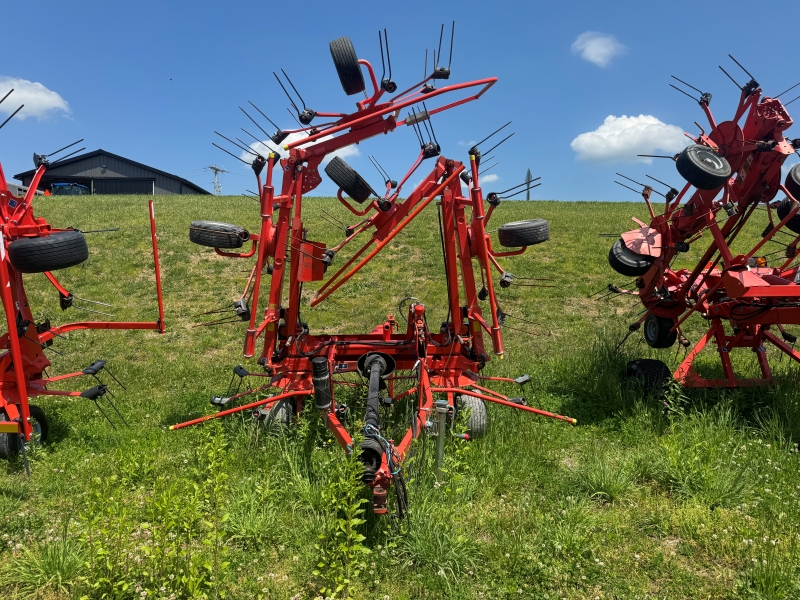 2021 Kuhn GF7802THA tedder at Baker & Sons Equipment in Ohio