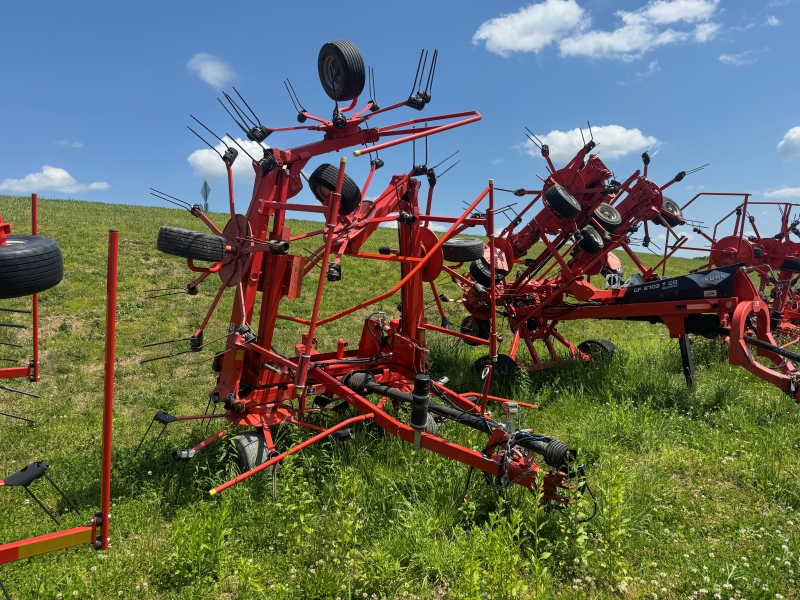 2021 Kuhn GF7802THA tedder at Baker & Sons Equipment in Ohio