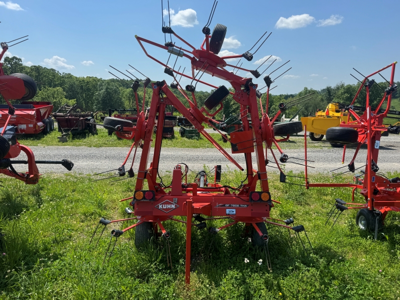 2021 Kuhn GF7802THA tedder at Baker & Sons Equipment in Ohio