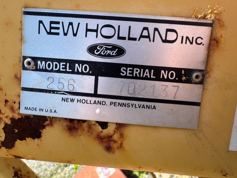 Used New Holland 256 rake in stock at Baker and Sons Equipment in Ohio