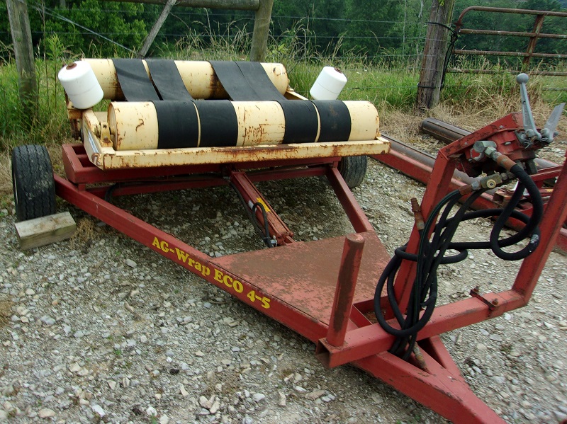 used ag wrap bale wrapper for sale at baker & sons in ohio