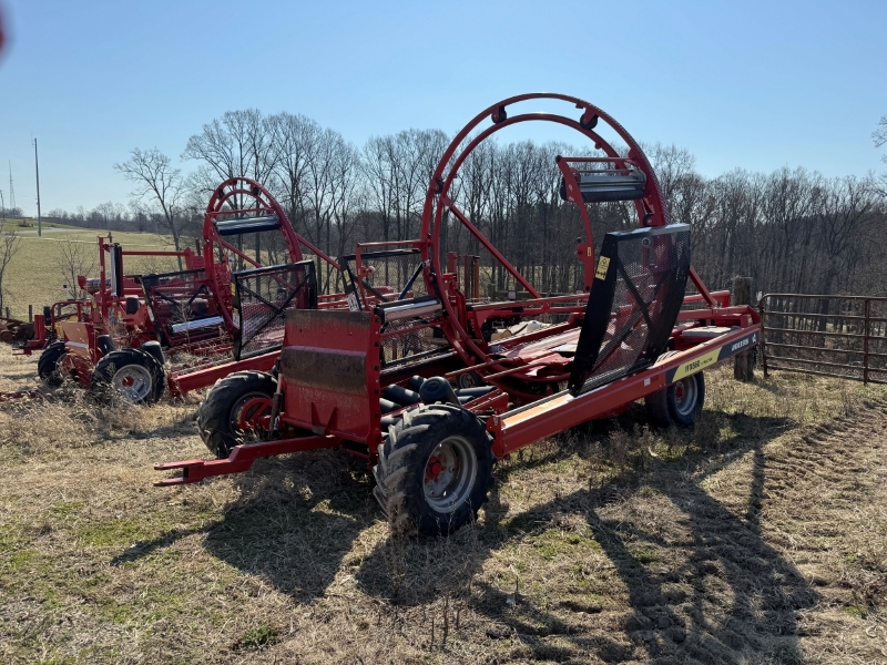 2015 Anderson IFX660 bale wrapper at Baker & Sons Equipment in Ohio