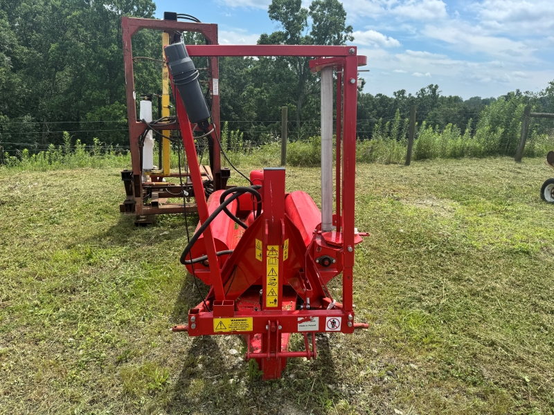 Used Shenandoah 3pt bale wrapper at Baker and Sons in Ohio