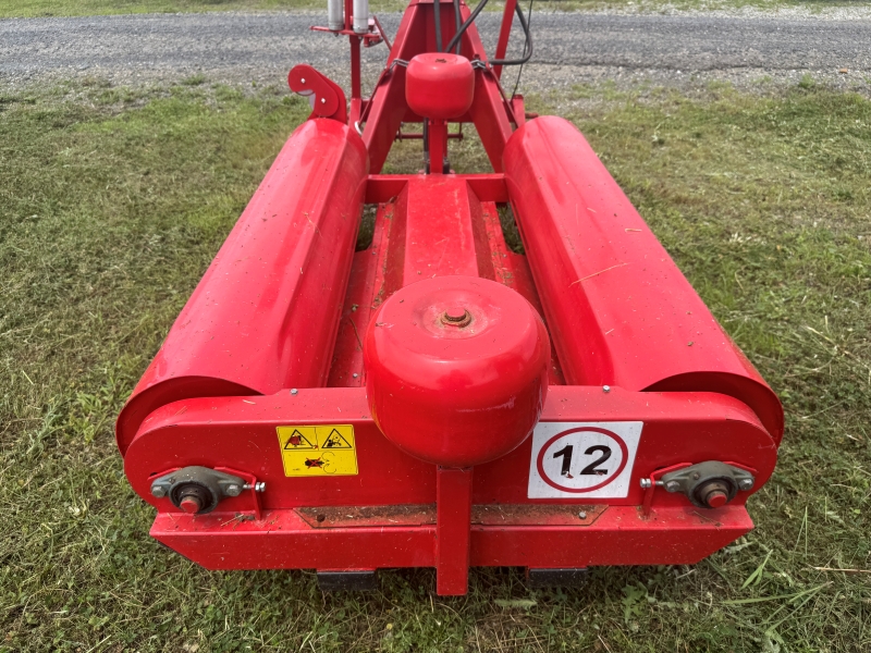 Used Shenandoah 3pt bale wrapper at Baker and Sons in Ohio