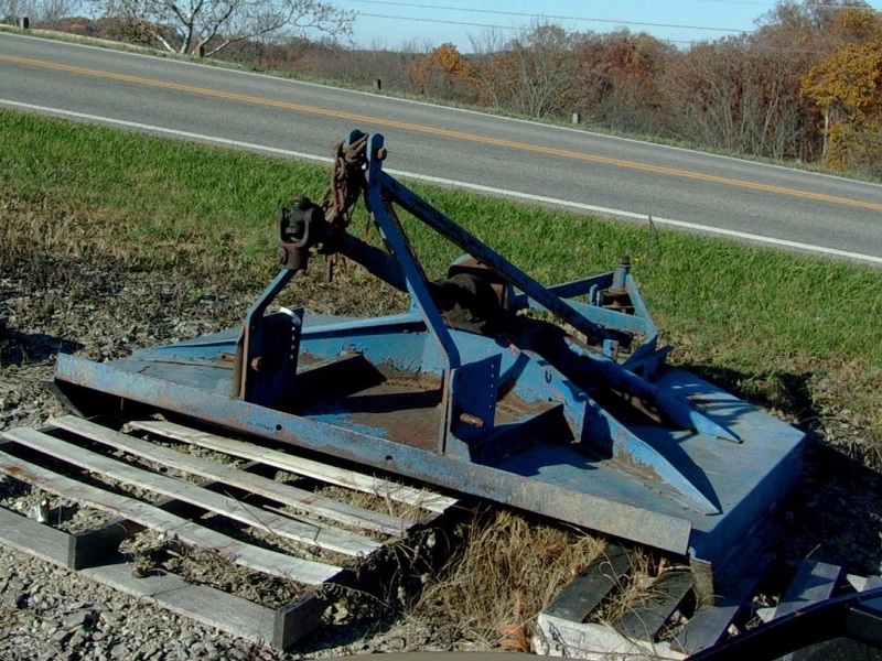 used bush hog 206 rotary mower for sale at baker & sons equipment in ohio