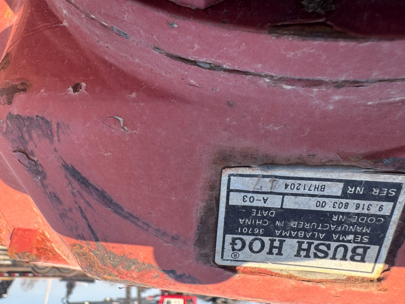 Used Bush Hog 3210 rotary mower for sale at Baker & Sons in Ohio