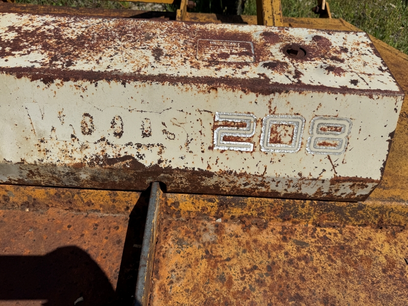 Used Woods 208 rotary mower at Baker & Sons Equipment in Ohio