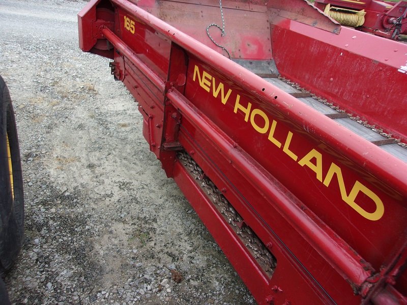 used New Holland 165 spreader for sale at Baker & Sons Equipment in Ohio