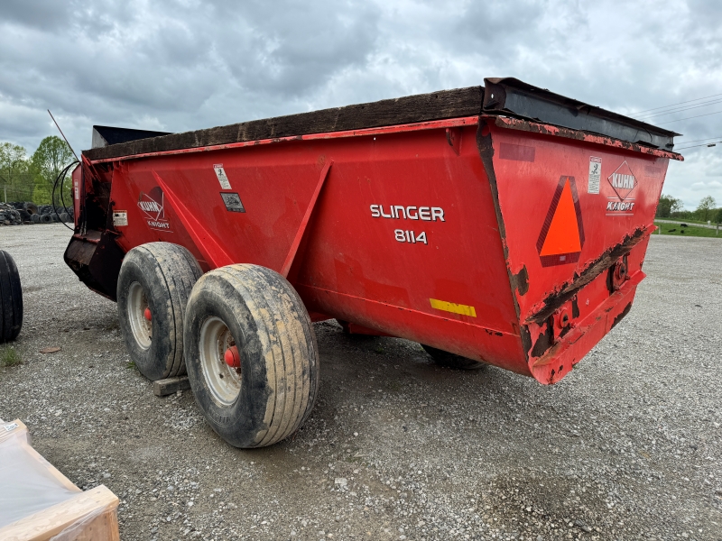 2016 Kuhn 8114 manure spreader at Baker & Sons Equipment in Ohio