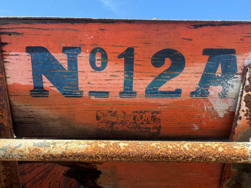 1955 New Idea 12A manure spreader at Baker & Sons Equipment in Ohio