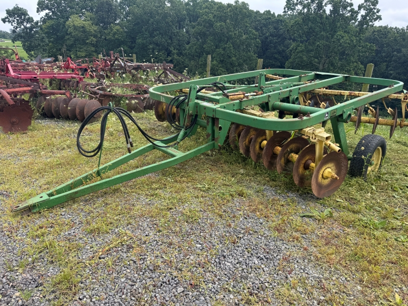Used John Deere 12' disc for sale at Baker & Sons Equipment in Ohio