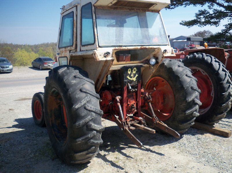 1981 case 1290 tractor at baker and sons in ohio